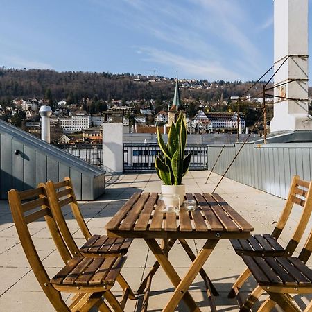 Eigene Wohnung Im Stadtzentrum Mit Wunderschoener Dachterrasse Biel Ngoại thất bức ảnh